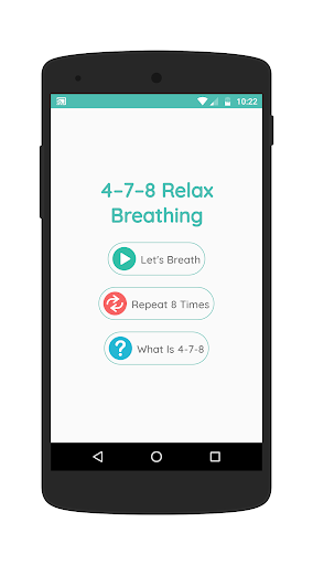 4-7-8 Relax Breathing - Image screenshot of android app