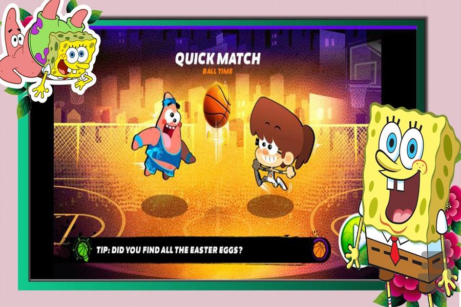 بازی بسکتبال باب اسفنجی - عکس بازی موبایلی اندروید