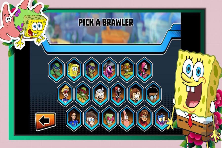 بازی نبرد باب اسفنجی - Gameplay image of android game