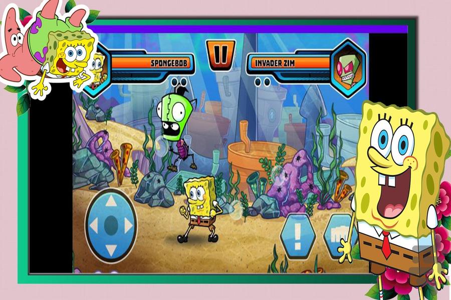 بازی نبرد باب اسفنجی - عکس بازی موبایلی اندروید