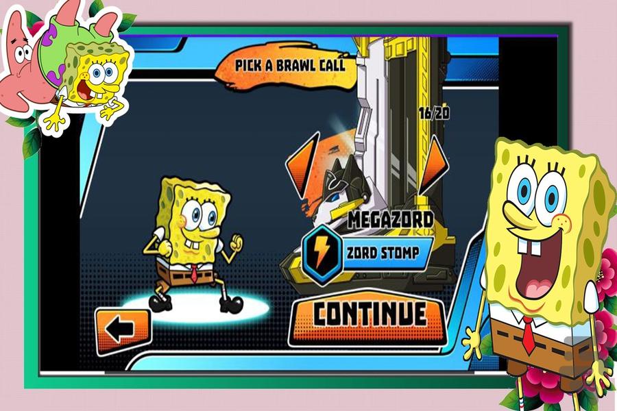 بازی نبرد باب اسفنجی - عکس بازی موبایلی اندروید