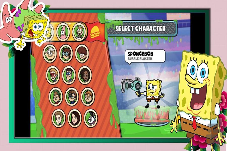 بازی تفنگی باب اسفنجی - Gameplay image of android game