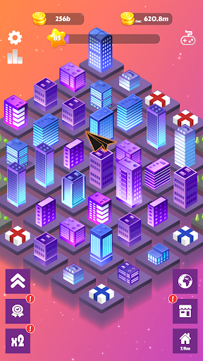 Merge City: match game - Gameplay image of android game