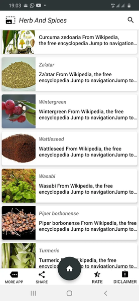 Spices A-Z - Image screenshot of android app