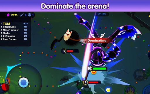 Battle Balls Royale - Gameplay image of android game