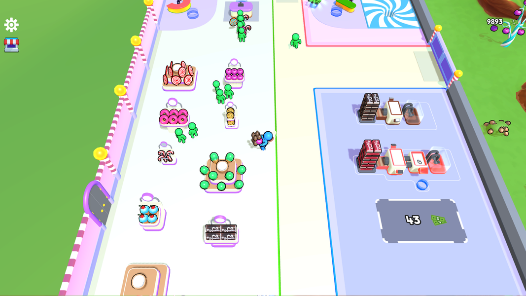 Chocolate Dream: Idle Factory - Gameplay image of android game