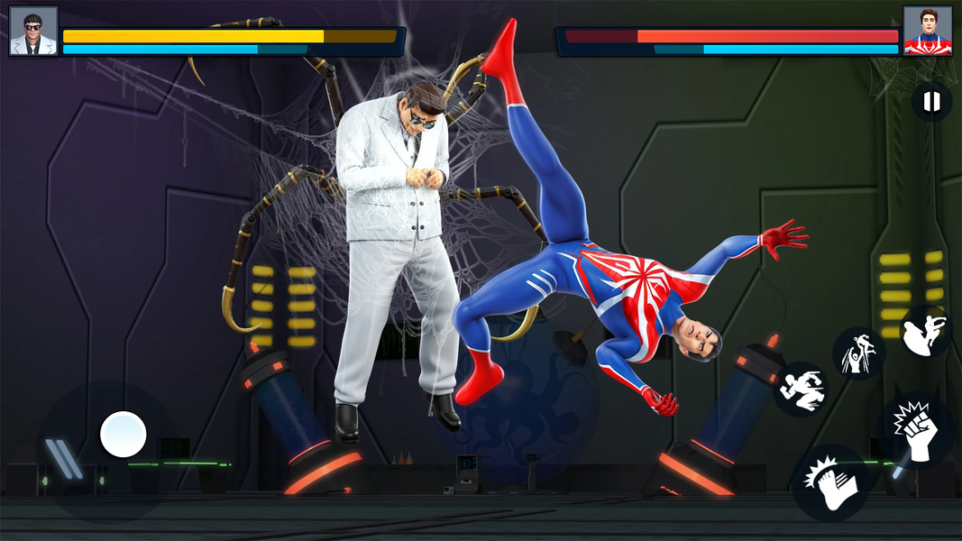 Spider Hero Battle Fight Games - Gameplay image of android game