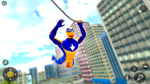 Spider Hero Gangster Game - Crime City Rope Hero - Gameplay image of android game