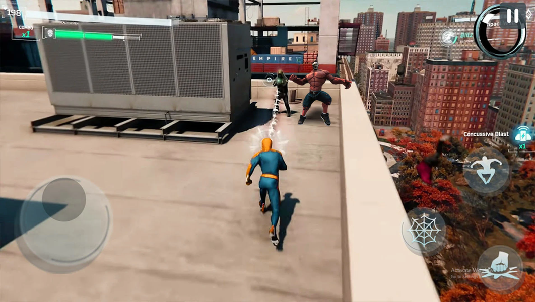 Spider Hero Miami: Vegas City - Gameplay image of android game