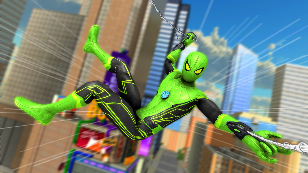 Spider Rope Stick-Man Shooter - عکس بازی موبایلی اندروید