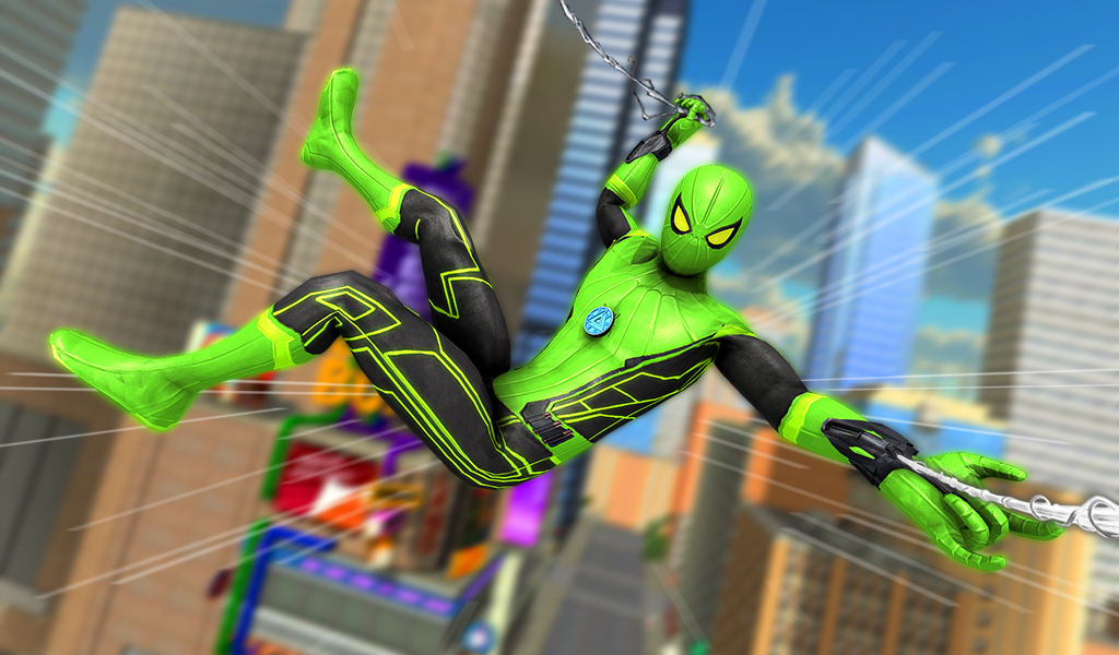 Spider Rope Stick-Man Shooter - عکس بازی موبایلی اندروید