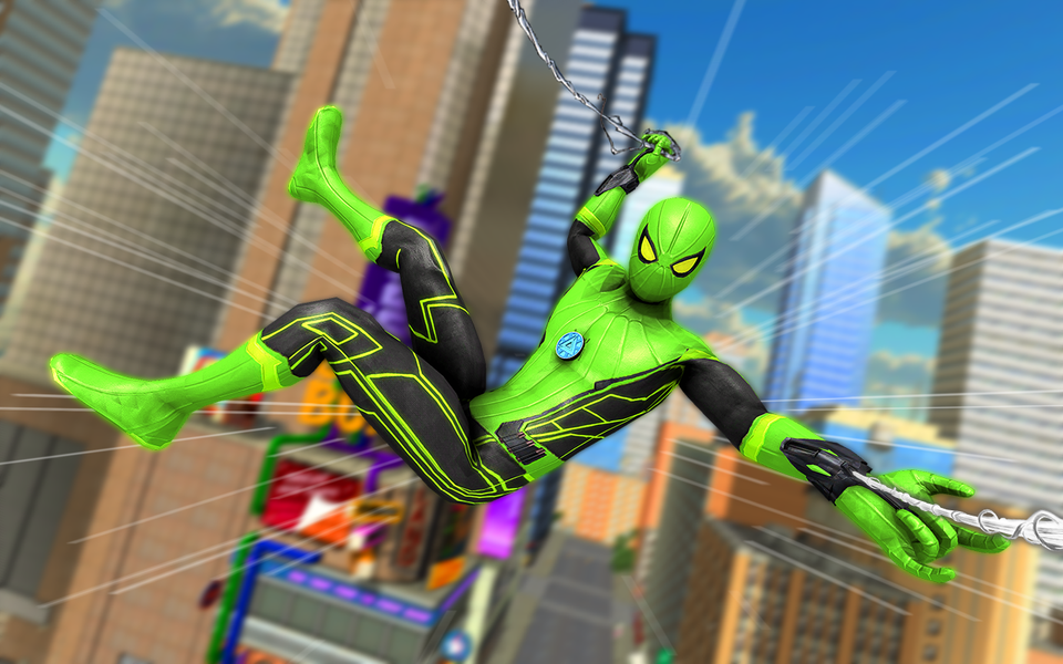 Spider Rope Stick-Man Shooter - عکس بازی موبایلی اندروید