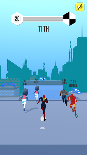 Spider Heroes Parkour - Gameplay image of android game