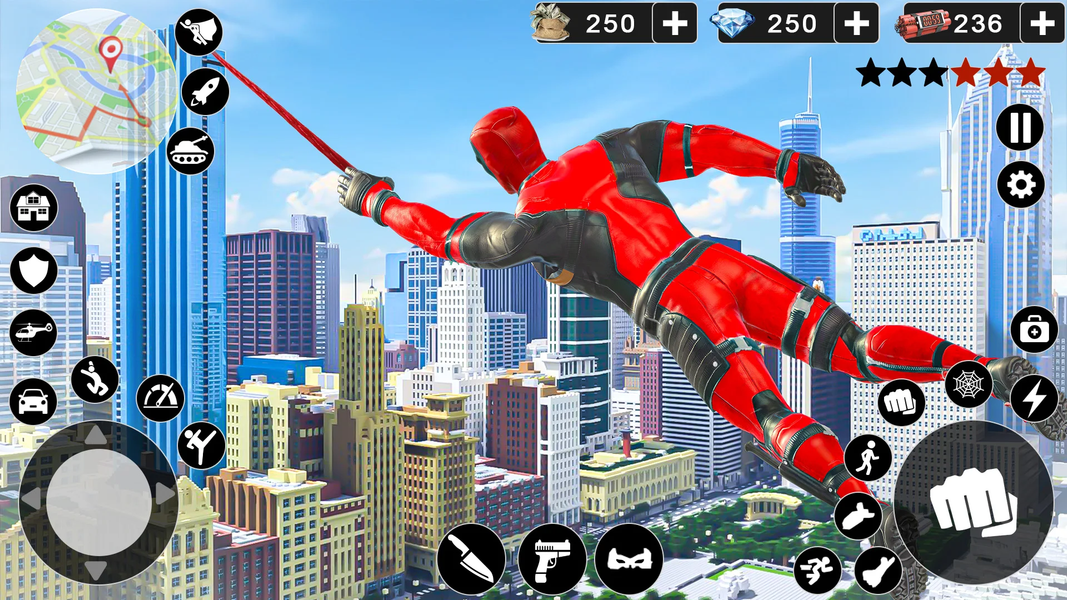 Spider Rope Hero Man Game - عکس برنامه موبایلی اندروید