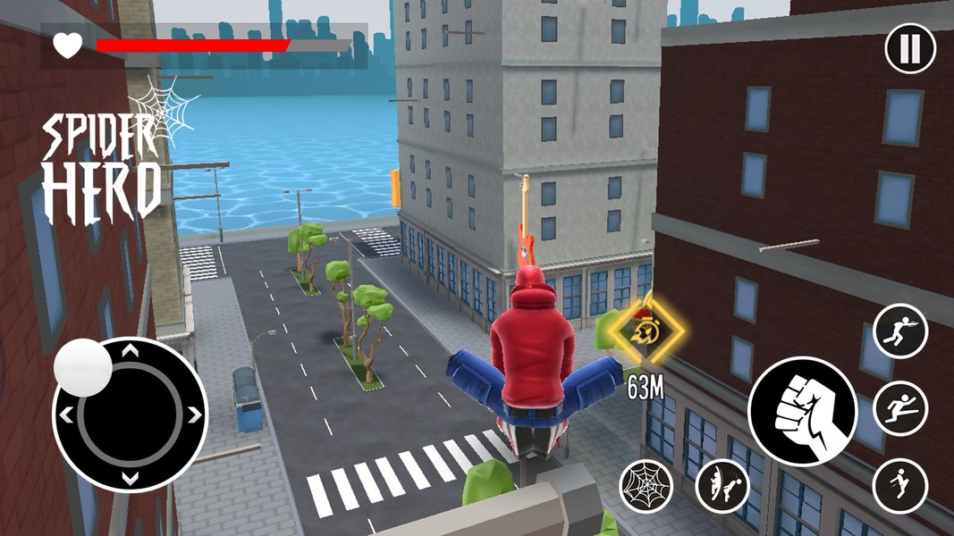 Spider Hero 3D: Fighting Game - Gameplay image of android game