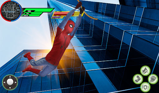 Spider Rope SuperHero - Gameplay image of android game