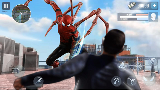 Spider Rope Hero - Gangster New York City - عکس بازی موبایلی اندروید