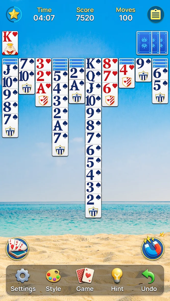 Spider Solitaire - عکس بازی موبایلی اندروید