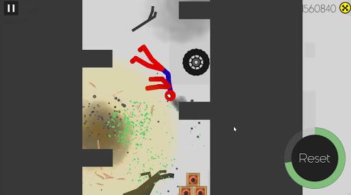Spider Stickman Dismounting - Image screenshot of android app