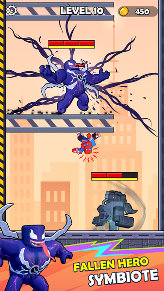 Spiderblox Hero Rope Fighter - عکس بازی موبایلی اندروید