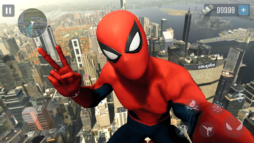 Super Spider Rope - Vegas Crime Hero - عکس بازی موبایلی اندروید