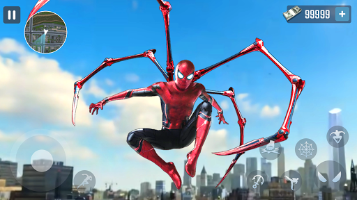 Super Spider Rope - Vegas Crime Rope Hero - عکس بازی موبایلی اندروید