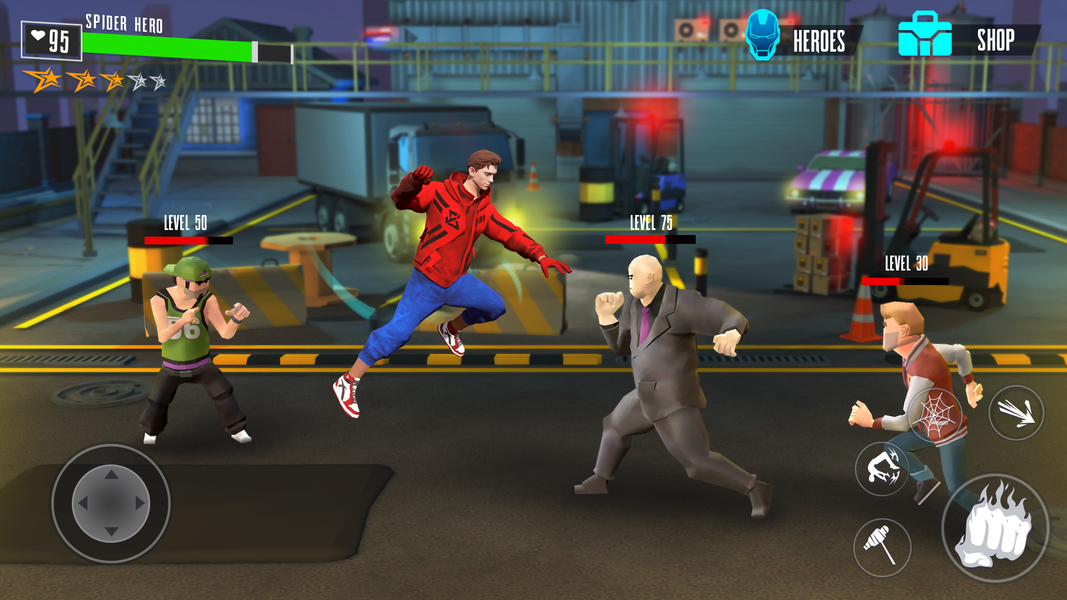 Spider Hero Fighter - عکس برنامه موبایلی اندروید