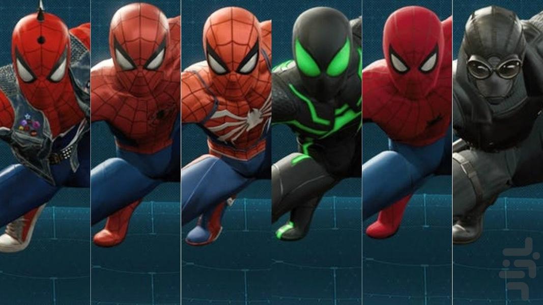 spiderman black - Gameplay image of android game