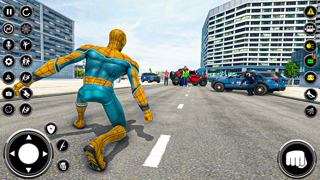 Rope Hero Games 3D Fighting - عکس بازی موبایلی اندروید