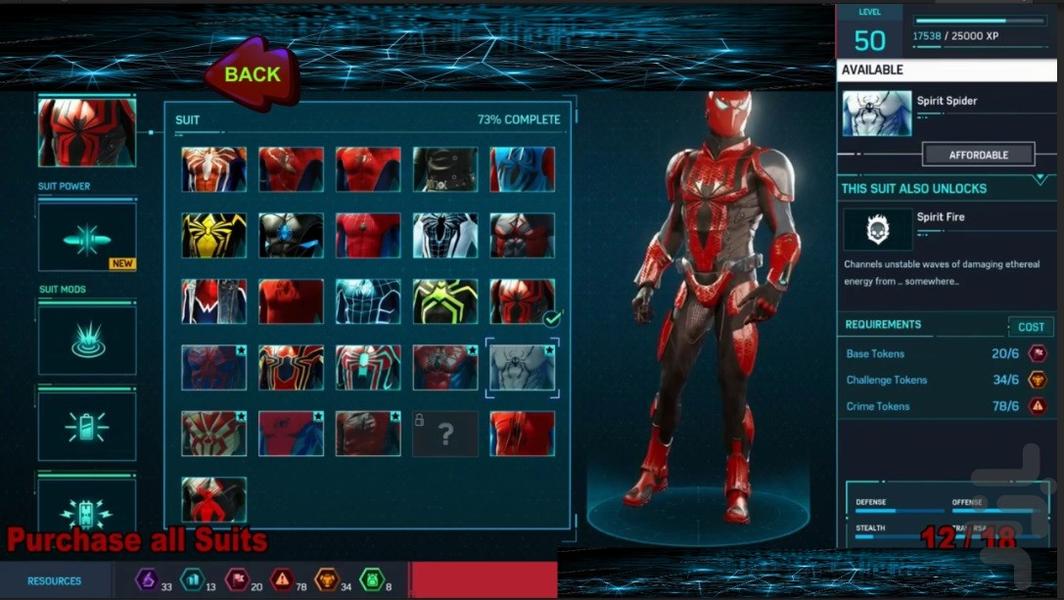 Spider-Man in Star Wars - Gameplay image of android game