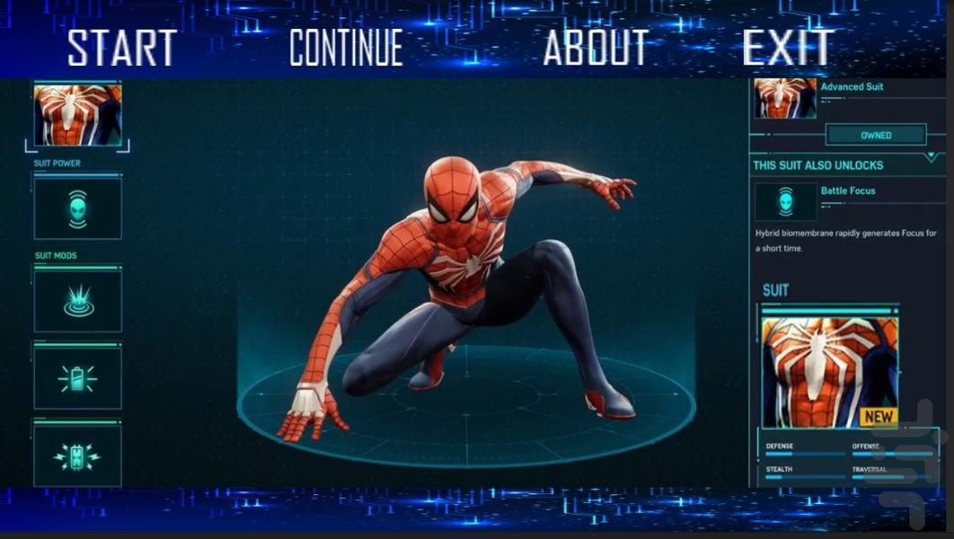 مردعنکبوتی در جنگ ستارگان - عکس بازی موبایلی اندروید