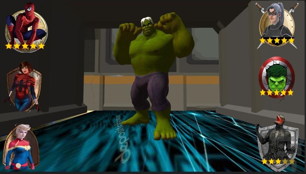 مردعنکبوتی در جنگ فضایی - عکس بازی موبایلی اندروید