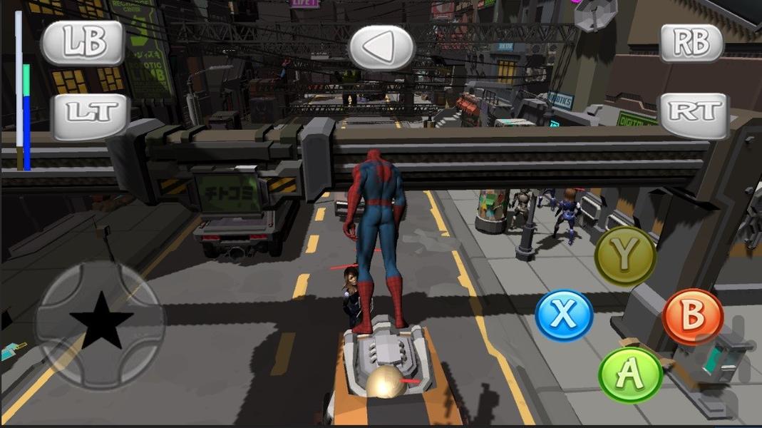 مردعنکبوتی و مردان فضایی ایکس - عکس بازی موبایلی اندروید