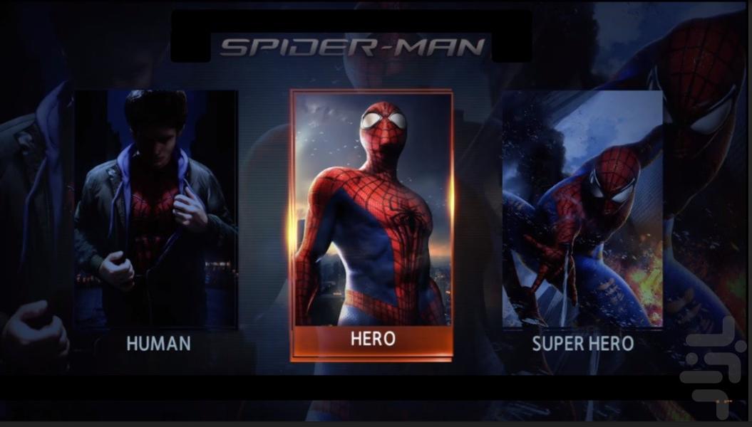 SpiderMan and Space Man X - Gameplay image of android game
