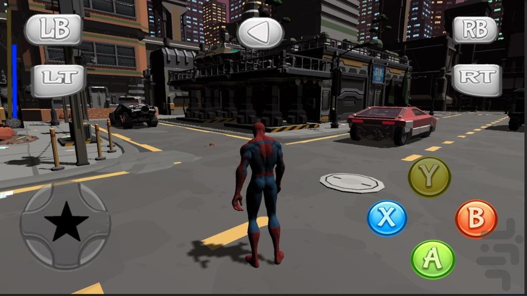 مردعنکبوتی و مردان فضایی ایکس - عکس بازی موبایلی اندروید