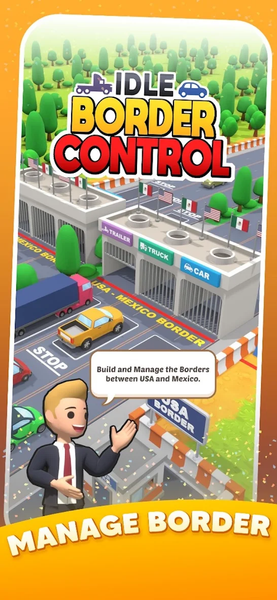 Idle Border Control - Gameplay image of android game