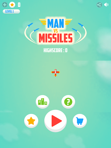Man Vs. Missiles - عکس بازی موبایلی اندروید