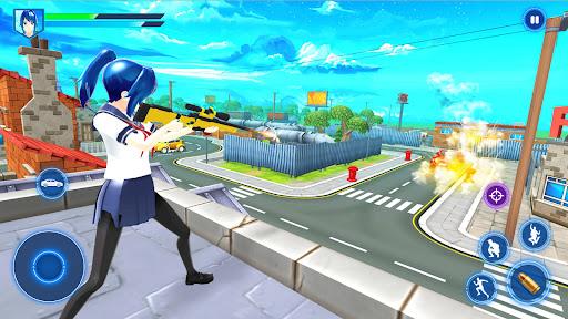 Sakura Anime Grand Theft Gangster Game - Image screenshot of android app