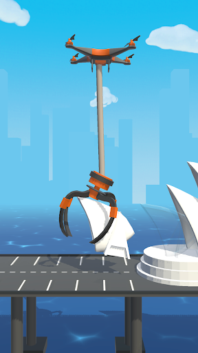 Claw Builder: Drone Machine - Gameplay image of android game