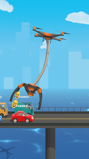 Claw Builder: Drone Machine - Gameplay image of android game