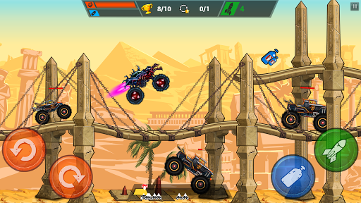 Mad Truck Challenge 4x4 Racing - Gameplay image of android game