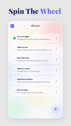 Spin The Wheel - عکس برنامه موبایلی اندروید