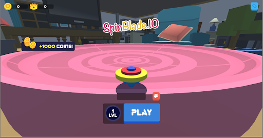 Spin Blade IO - Gameplay image of android game