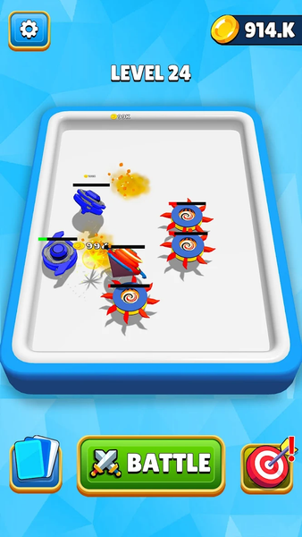 Spinner Merge Fight Game - عکس بازی موبایلی اندروید