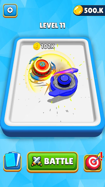 Spinner Merge Fight Game - عکس بازی موبایلی اندروید