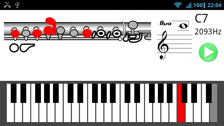 How To Play Flute - Image screenshot of android app