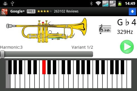 How To Play Trumpet - Image screenshot of android app