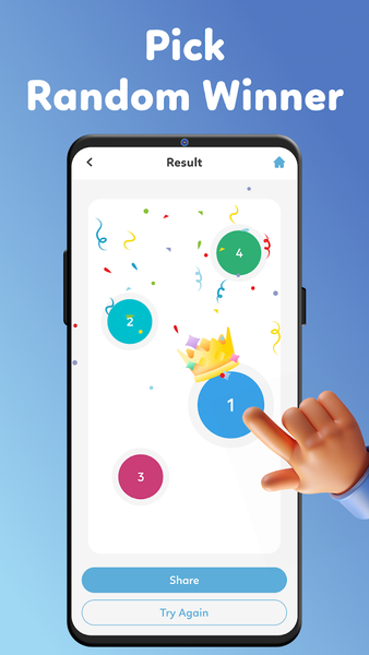Spin Wheel: Random Generator - Gameplay image of android game