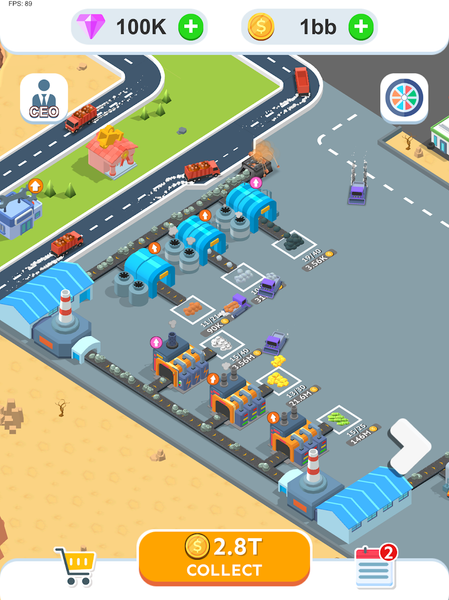 Spiral Excavator Empire - عکس بازی موبایلی اندروید