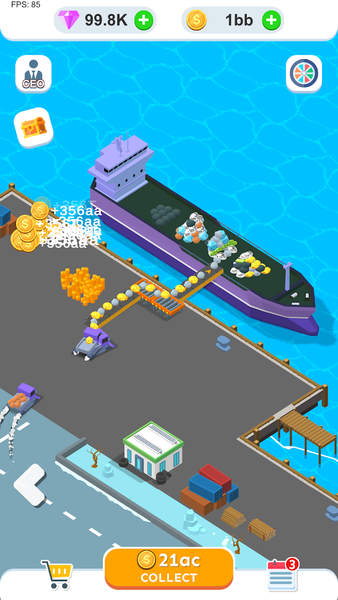 Spiral Excavator Empire - عکس بازی موبایلی اندروید